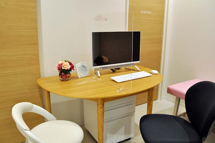 第1診察室 感染対策